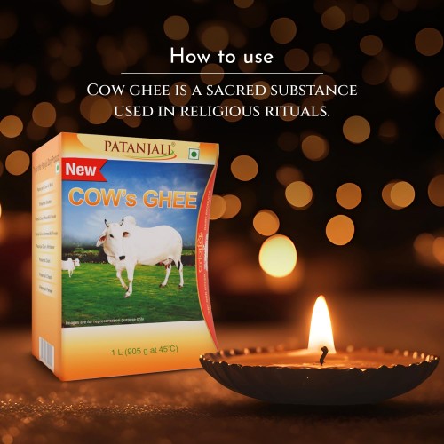 Patanjali Cow's Ghee, 1L