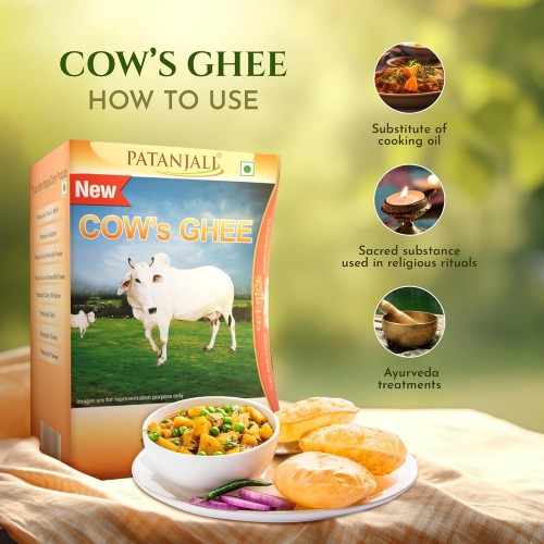 Patanjali Cow's Ghee, 1L