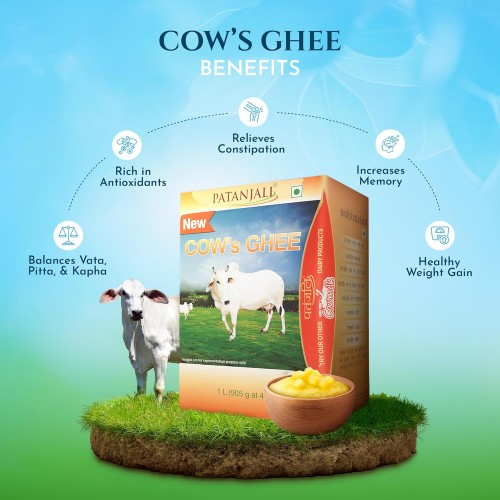 Patanjali Cow's Ghee, 1L