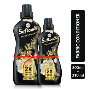 Softouch 2X French Perfume 800+210ml Fabric Conditioner