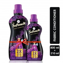 Softouch 2X Royal Perfume 800+210ml Fabric Conditioner