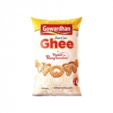 Gowardhan Pure Cow Ghee Pouch (1 L): 905 g