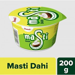 Amul Masti Dahi, 200 g Cup