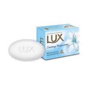 Lux International White Flower Creamy Perfection Soap Bar, Enriched with Swiss Moisturizers, 125 g Carton