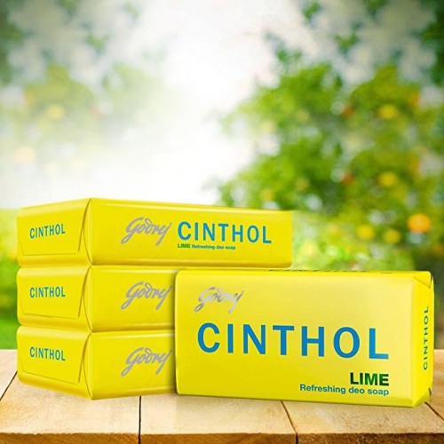 Cinthol Lime Refreshing Deo Soap: 4x150 gms