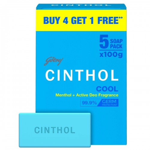 Godrej Cinthol Cool Deo Soap: 4x100 gms