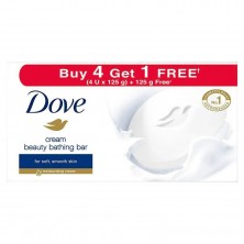 Dove Cream Beauty Bathing Bar: 4x125 gms