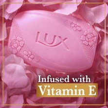 Lux Even-Toned Rose & Vitamin C+E Beauty Soap: 3X150 gms