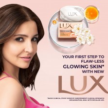 Lux Flaw-Less Glow Jasmine & Vitamin C+E Beauty Soap: 3x150 gms