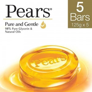 Pears Pure & Gentle Bathing Bar: 4x125 gms