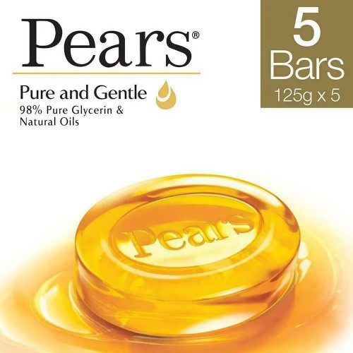 Pears Pure & Gentle Bathing Bar: 4x125 gms