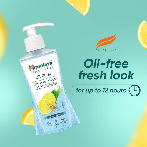 Himalaya Oil Clear Lemon Face Wash, 200ml