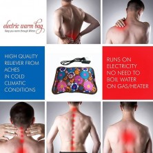 Electric Hot Water Bag, Heating Bag,for Pain Relief, Multi Color