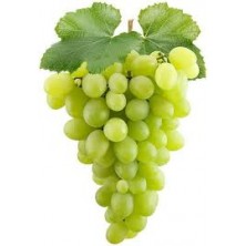 Zelifly , Grapes Green, Regular (Loose), 1 Kg [Fruits]