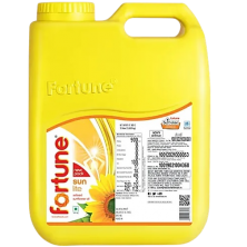 Fortune Sunlite Refined Sunflower Oil (15 L): 13.650 kg Jar