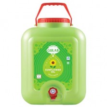 Gulab Sunflower Oil Jar: 15 Litres Jar