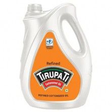 Tirupati Cotton Seed Oil: 5 Litres