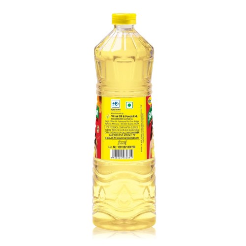 Vimal Sunhart Sunflower Oil: Refined for Optimal Nutrition 1 LITER