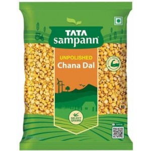 Tata Sampann Unpolished Chana Dal Split, 1Kg