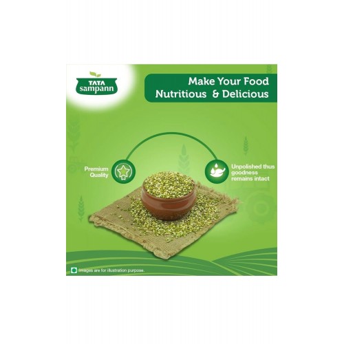 Tata Sampann Unpolished Green Moong 1 Kg