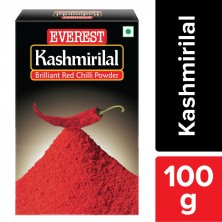 Everest Powder, Kashmirilal Brilliant Red Chilli Powder,100g Carton