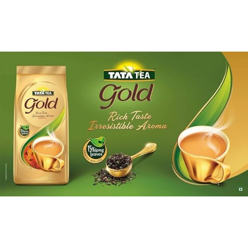 Tata Gold Leaf Green Tea, Loose Leaves - 500 Gm Pack